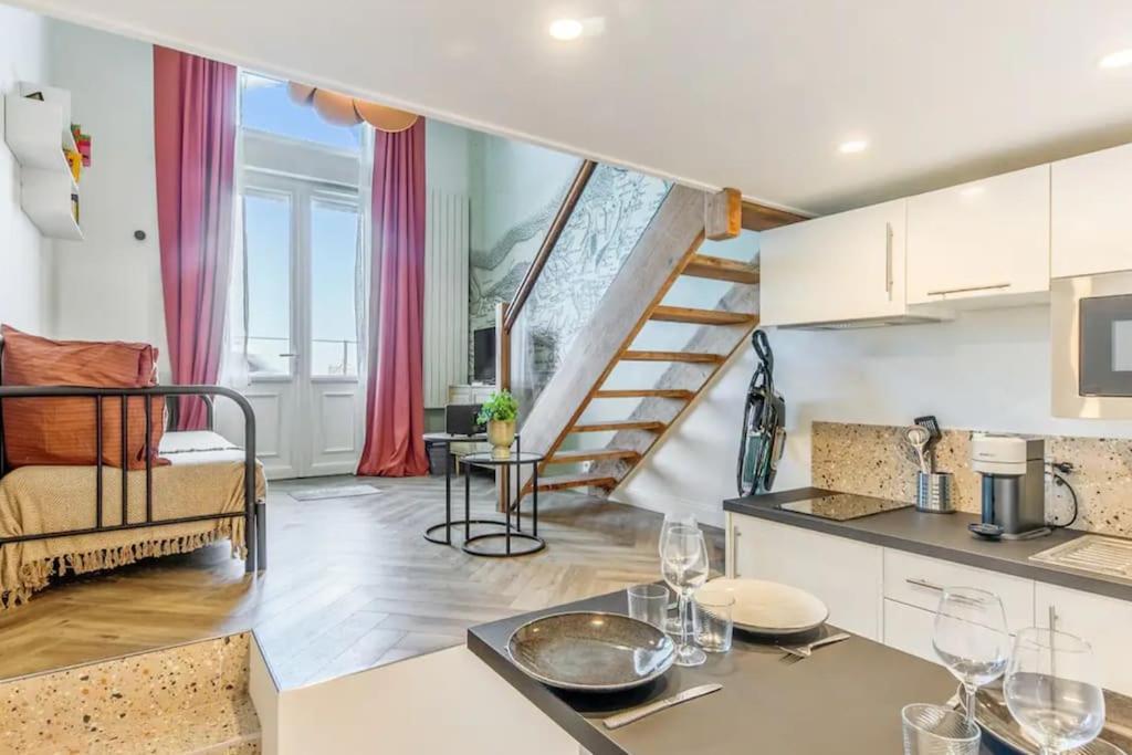 Juste La Plage - Studio Classe 3 Etoiles - Face A La Mer Houlgate Exterior foto